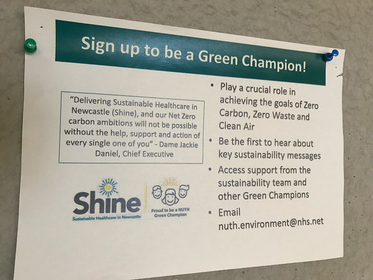 Shine - Sustainable Healthcare in Newcastle