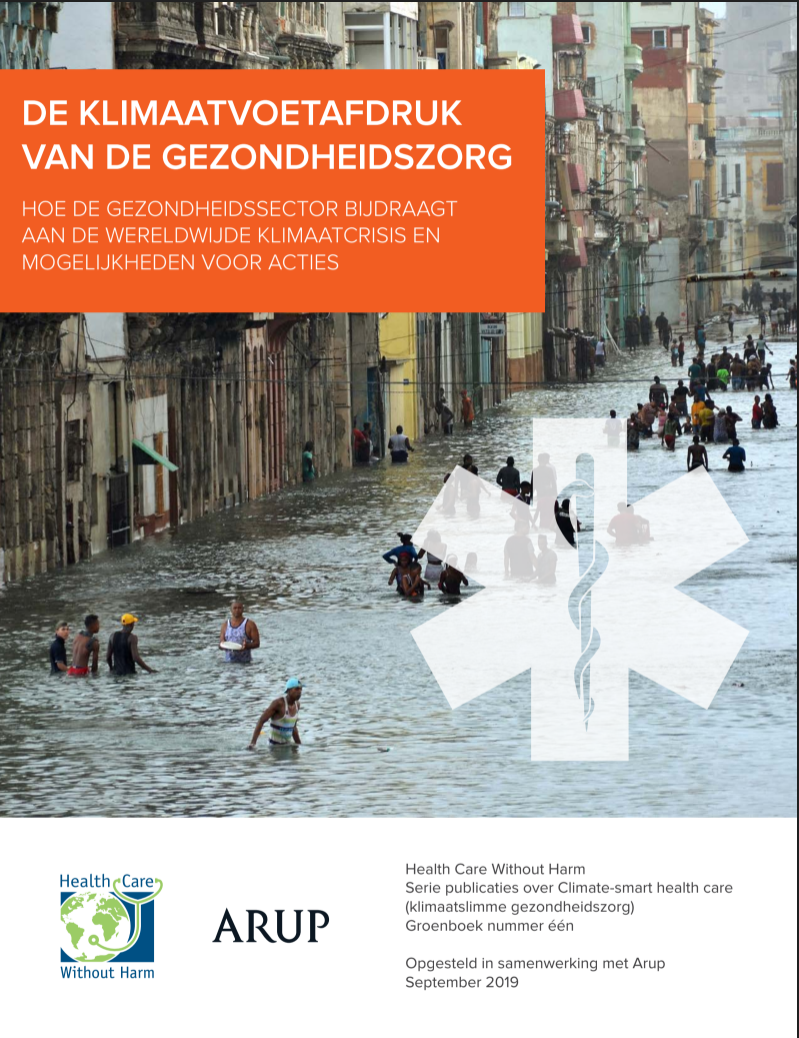 Climate's Climate Footprint report cover in Dutch