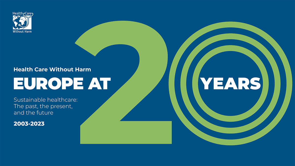 Celebrating 20 years of sustainable healthcare in Europe